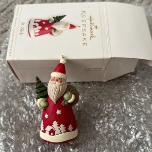 Hallmark “St. Nick“ collectible ornament